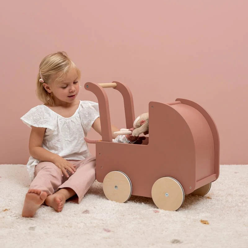 Little Dutch - Doll Pram with Baby Doll - Swanky Boutique