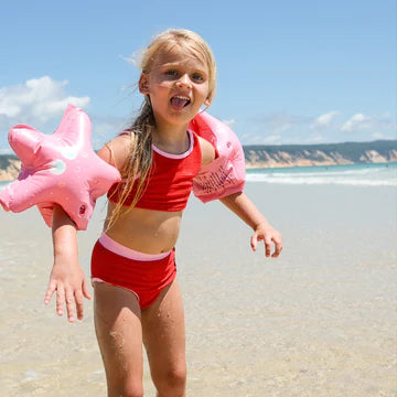 sunny life - Armbands (3-6 Years) - Ocean Treasure Pink - swanky boutique malta