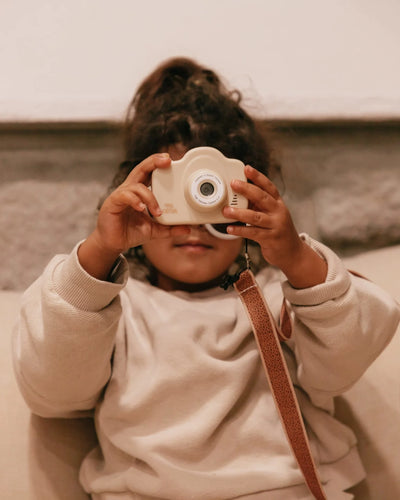 My First Digital Camera (Incl 4GB Memory Card), Cam Cam - Blush with Little Garden Strap