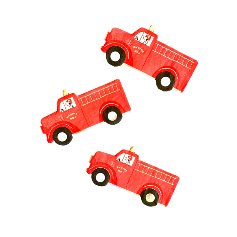 Meri Meri - Fire Truck Napkins - Swanky Boutique