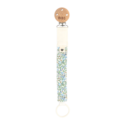 BIBS - Pacifier Clip Liberty Eloise Ivory - Swanky Boutique