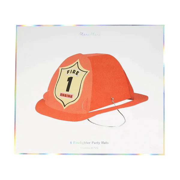 Meri Meri - Firefighter Hats - Swanky Boutique