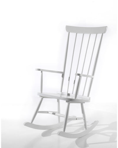 Jaxx - white rocking nursing chair - Swanky Boutique
