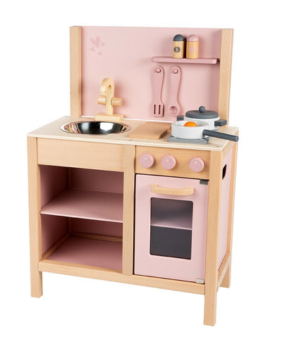 Label Label - Pink Wooden Kitchen - Swanky Boutique