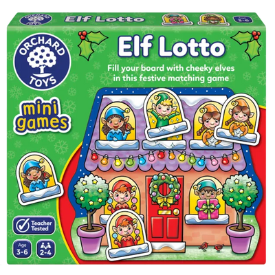 orchard toys - Mini Game (Lotto Game) - Elf Lotto (3-6 Years) - swanky boutique malta