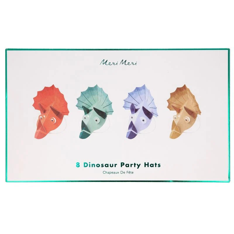 Meri Meri - Dinosaur Kingdom Party Hats - Swanky Boutique