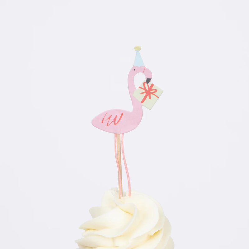 Meri Meri Cupcake Kit (Set of 24 Toppers & 24 Cupcake Cases)- Animal Parade- Swanky Boutique Malta 