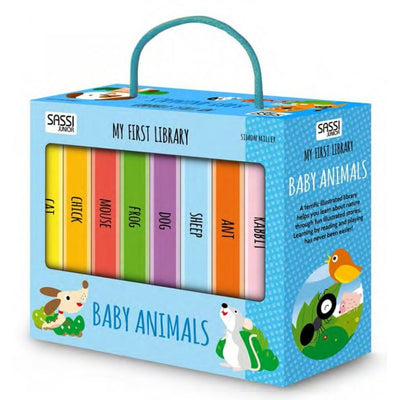 sassi junior - My First Library - Baby Animals - swanky boutique malta