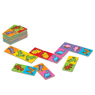 orchard toys - Game (Mini Game) - Dinosaur Dominoes (3-5 Years) - swanky boutique malta