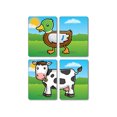Game (Matching Game) - Farmyard Heads & Tails (18+ Months)