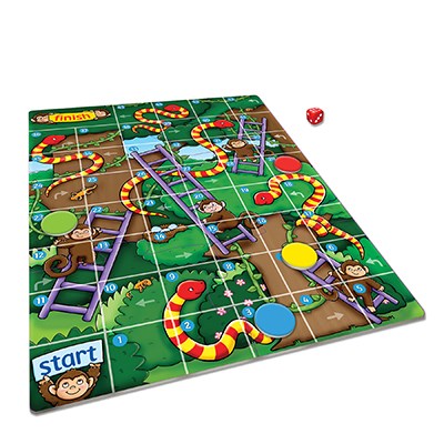 orchard toys - Game (Mini Game) - Jungle Snakes & Ladders (4-7 Years) - swanky boutique malta