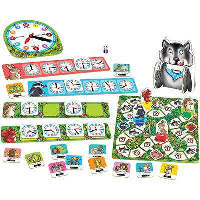 orchard toys - Game (Board Game) - What's the Time, Mr Wolf (5-9 Years) - swanky boutique malta