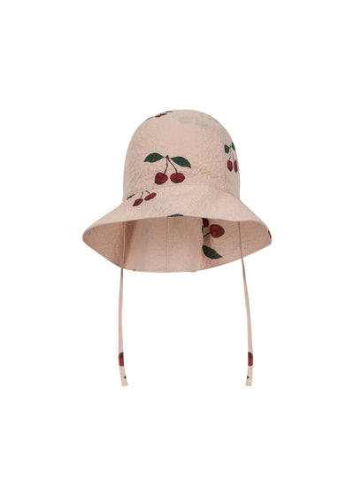 Konges Sloejd Elin Sun Hat Gots Ma Grande Cerise Pink - Swanky Boutique Malta 