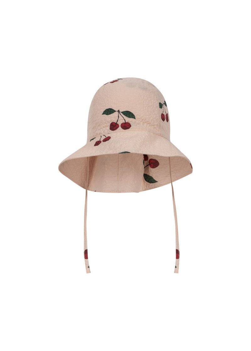 Konges Sloejd Elin Sun Hat Gots Ma Grande Cerise Pink - Swanky Boutique Malta 
