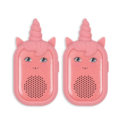 Konges Sloejd Glitter Unicorn Walkie Talkie Sparkling Pink - Swanky Boutique Malta 