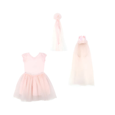 Konges Sloejd Princess Crown Costume Cloud Pink - Swanky Boutique Malta 