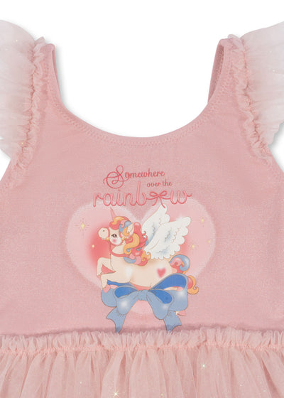 Konges Sloejd Amandine Swimsuit Powder Pink - Swanky Boutique Malta 