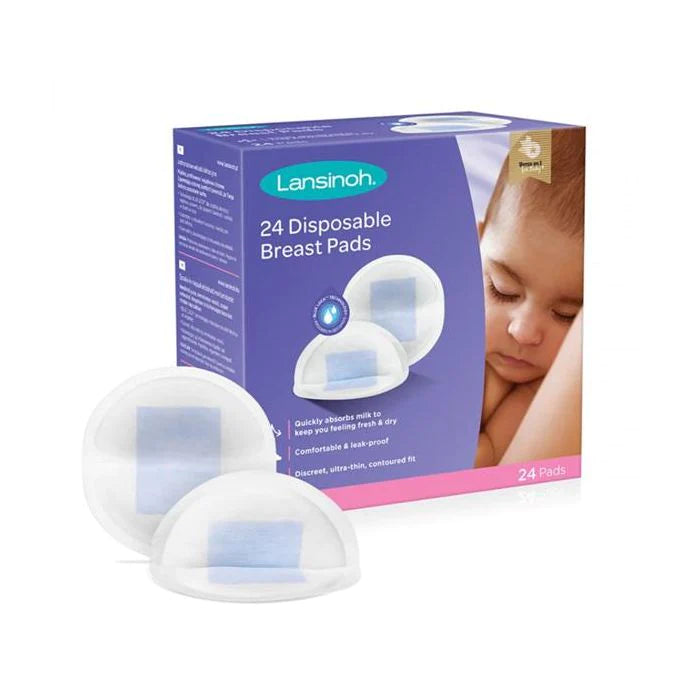 Lansinoh - Disposable Breast Pads Ultra Thin 24 Pack - Swanky Boutique