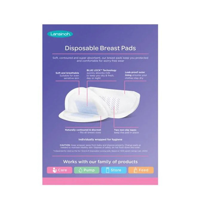 Lansinoh - Disposable Breast Pads Ultra Thin 24 Pack - Swanky Boutique