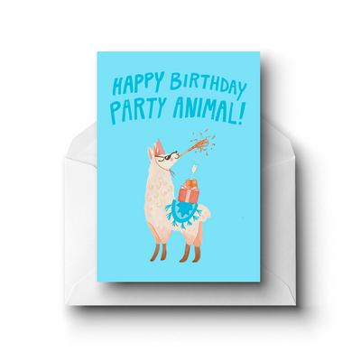 Pocket Sandwich Studio Card - Party Animal Swanky Boutique