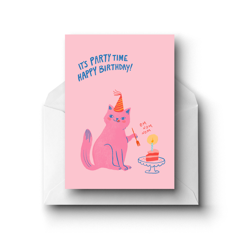 Pocket Sandwich Studio Card - Party Time  Swanky Boutique