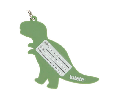 Tutete - Keychain Name/Class/Phone Dino World T-Rex - Swanky Boutique