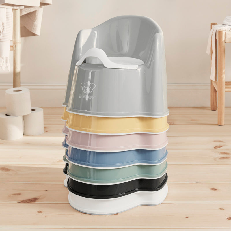 Potty Chair - White/ Grey