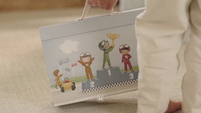 Little Dutch - Wooden - Racetrack In Play Case - Swanky Boutique Malta 