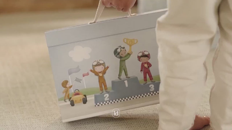 Little Dutch - Wooden - Racetrack In Play Case - Swanky Boutique Malta 