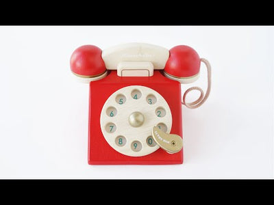 Le Toy Van - Vintage Phone Red - Swanky Boutique