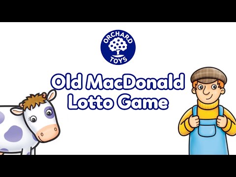 orchard toys - Game (Lotto Game) - Old MacDonald (2-6 Years) - swanky boutique malta