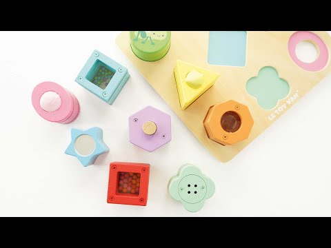 Le Toy Van - Sensory Shapes 9 Pieces - Swanky Boutique