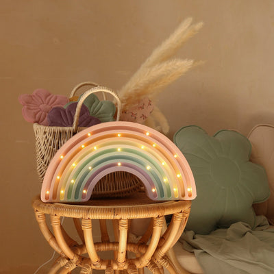 Lamp Night Light, Pastel - Rainbow