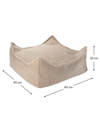 Wigiwama - Biscuit Square Ottoman - Swanky Boutique