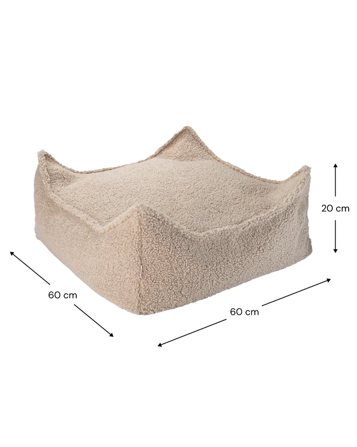 Wigiwama - Biscuit Square Ottoman - Swanky Boutique