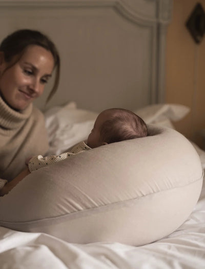 Nursing Pillow - Feather Grey