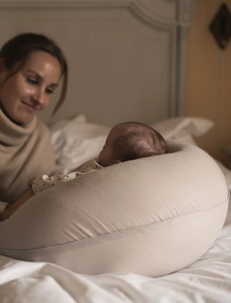Nursing Pillow - Feather Grey