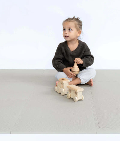 Toddlekind - Floor Playmat Classic Series Stone Light Grey - Swanky Boutique