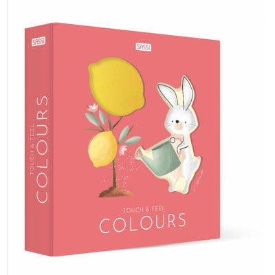 sassi junior - Touch and Feel Book - Colours - swanky boutique malta
