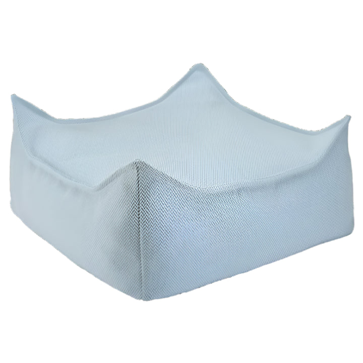 wigiwama Azure Outdoor Square Ottoman - Swanky Boutique Malta