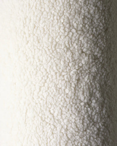 wigiwama Cream White Square Ottoman - Swanky Boutique Malta