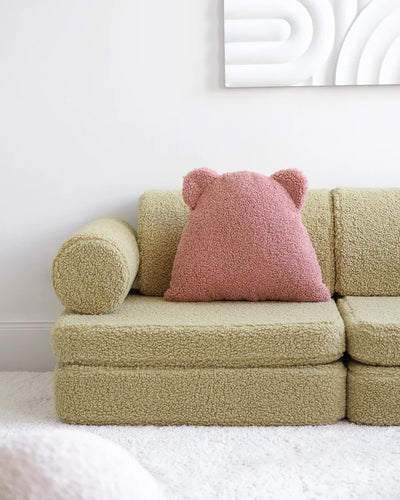 wigiwama Guava Bear Cushion - Swanky Boutique Malta