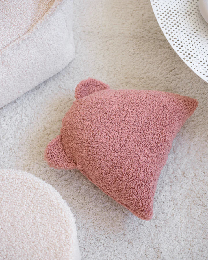 wigiwama Guava Bear Cushion - Swanky Boutique Malta