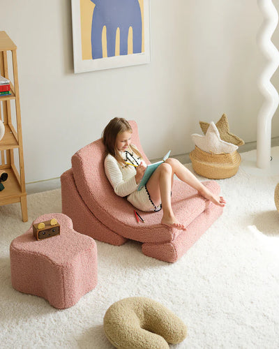 wigiwama Guava Cloud Pouffe - Swanky Boutique