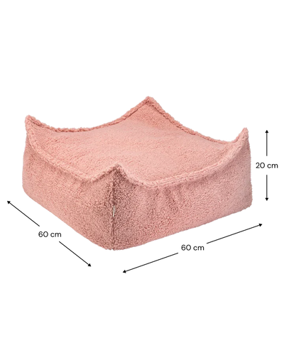 wigiwama Guava Square Ottoman - Swanky Boutique Malta