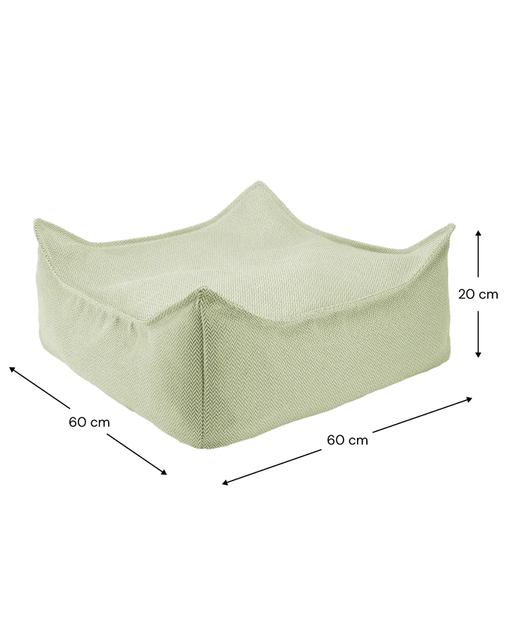 wigiwama Herba Outdoor Square Ottoman - Swanky Boutique
