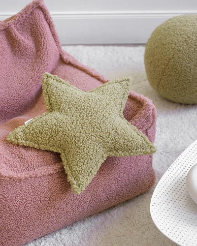 wigiwama Matcha Star Cushion - Swanky Boutique Malta