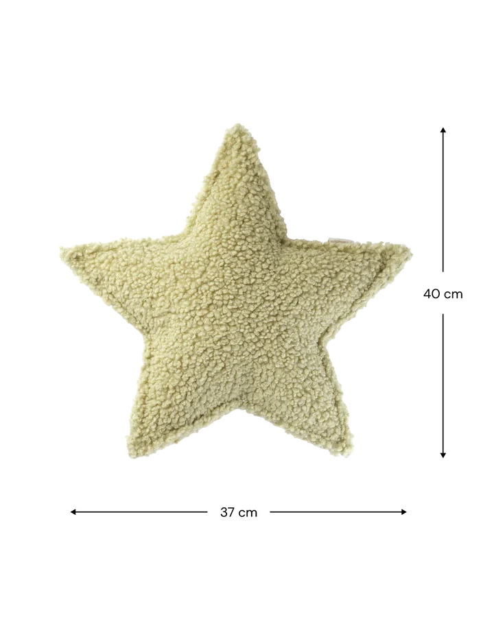 wigiwama Matcha Star Cushion - Swanky Boutique Malta