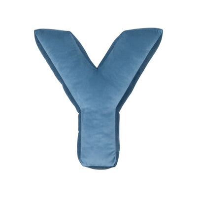 Betty's Home - Velvet Letter Cushion Y - Swanky Boutique 