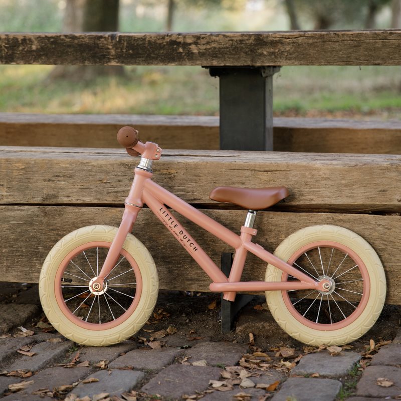 Little Dutch - Balance Bicycle 12 inch Matt Pink - Swanky Boutique